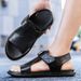 EVA's New Cross-border Men's Sandals Are Dual-purpose Summer, Suitable For Driving, Slip-on Leather Shoes, Trendy And_vogvips.com