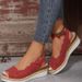 New Oversized Wedge Sandals For Women's Casual Outdoor Wear, With A Single Buckle Strap_vogvips.com