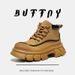 Comfortable Thick-soled Heightening Martin Boots Casual Mid-top Men's Boots Men's Shoes_vogvips.com