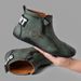 European Warm Series Autumn Winter New Plus Size Men's High-top Martin Boots With Cotton Lining And Zipper_vogvips.com