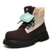 Niche Design Retro Heightening Tooling Boots Platform Outdoor Martin Boots Flat Large Size Men's Shoes_vogvips.com