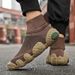 2025 New Summer Breathable Hollow Mesh Casual Sports Shoes, Fashionable And Versatile Men's Shoes_vogvips.com
