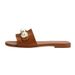 New Pearl Flat Slippers For Women Wear Beach Sandals With Low Heels_vogvips.com