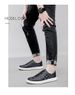 Large Size Cowhide Plaid Board Shoes Men's Checkerboard British Casual Sports Men's Shoes_vogvips.com