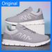 Sports Fashionable Light Breathable Leather Spring New Anti Slip Rebound Flat Bottom Outdoor Fitness Shoes For Men_vogvips.com