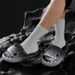 Cute Cartoon Shark Slippers For Women Men Gradient Color Summer Platform Shoes Night Glowing Style Couples Home Street_vogvips.com