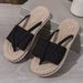 Women's Summer Outdoor Slippers 2025 New Beach Vacation Internet Celebrity Fashion Toe Clip Flip-Flops Slipper_vogvips.com