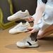 Little White Shoes Female And Female Students Leisure Sports Versatile Board Shoes Street Shooting_vogvips.com