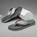 New Summer Flip-flops Men's Senior Sense Of Thick Bottom Clip Foot Anti-slip Wear-resistant Fashion Sandals_vogvips.com