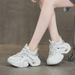 Hot-Selling For Women 2025 Summer Mesh Breathable Versatile Dad Student Sports Casual Shoes 2888_vogvips.com