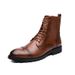 European Warm Series 48 Large Size 2021 Autumn Winter New Fashion Martin Trendy Men's Shoes High-top Leather Boots_vogvips.com