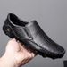 Crocodile Pattern Business European Style Men's Octopus Driving Shoes High-end Genuine Leather Casual Loafers_vogvips.com