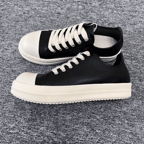WalkPrime European And American Style Big Toe Cleanfit Derby Trendy Thick-Soled Commuter Versatile Sneakers 2025 Fashion Men's_vogvips.com