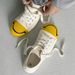 Smiley Face Canvas For Men And Women Street Style Couple Trendy 2025 Spring New Casual Lace-Up Student Low-Top White_vogvips.com