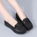 New Cross-border Wish Summer Autumn European And American Foreign Trade New Fashion Round-toe Slip-on Large Size_vogvips.com