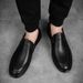 Men's Simple First-layer Cowhide Foot Cover Outdoor Cowhide Soft-soled Casual Board Shoes_vogvips.com