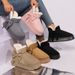 Cozy Fleece-Lined Slippers For Men And Women - Indoor/Outdoor Winter House Shoes With Anti-Slip EVA Sole, Warm & Comfortable Round-Toe Design_vogvips.com