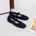 Cross-border Foreign Trade Fly-knit Low-cut Slip-on Princess 2026 New Model Square Toe Breathable Women's Shoes Large_vogvips.com