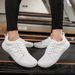 Wide Last For Male Female Couples, Barefoot Fly Woven Mesh Surface, Breathable Non Slip Soft Sole, Indoor Running,_vogvips.com