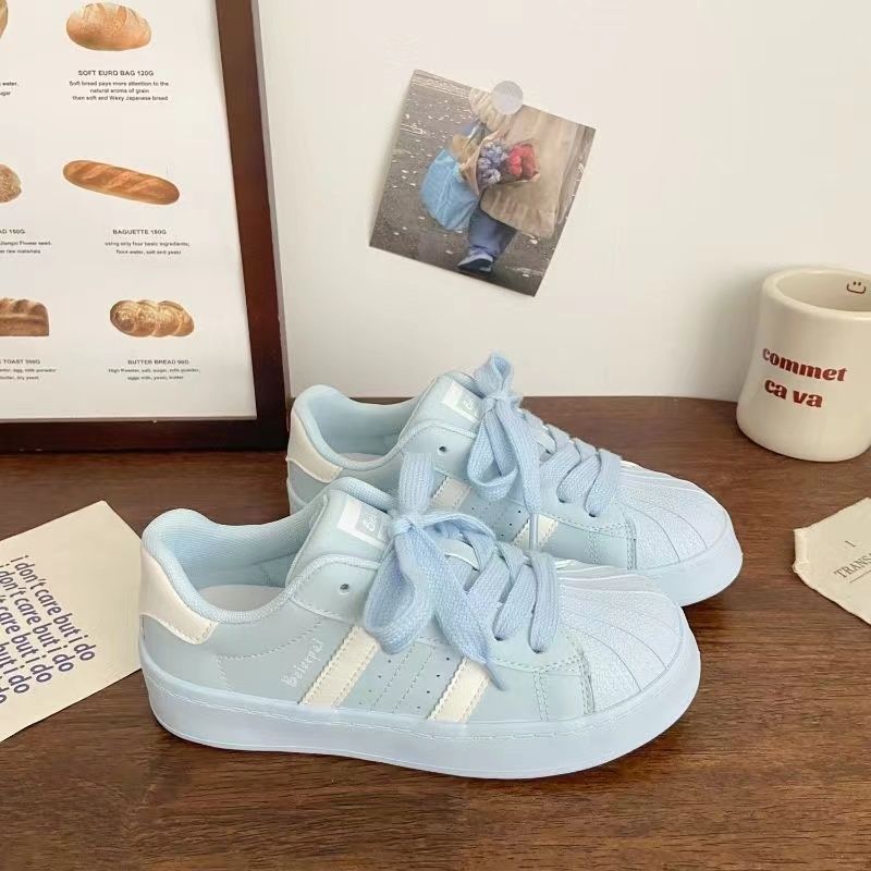 UNIITY Internet-famous Shell-toe White Trendy On Instagram, 2024 New Autumn Breathable Sneakers, Casual Shoes For_vogvips.com