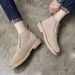 European Warm Series Outdoor Work 2025 Spring Autumn Height Increasing British Guine Korean Style High-top Leather Shoes Martin Boots For_vogvips.com