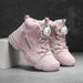 Boys' Winter Snow Boots With Fleece Lining - Warm & Comfortable Short Boots For Kids (Sizes 31-39, Gray/Pink)_vogvips.com