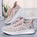 Women's Shoes Women's Casual Shoes Soft Sole Comfortable Single Shoes Middle-aged And Elderly Mother Shoes Flying Woven Breathable Mesh Shoes_vogvips.com