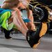 Men's Mesh Breathable Wrestling Boots, Mid-Top Fitness Sneakers Lightweight Lace Up Fighting Boxing Training Shoes_vogvips.com