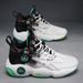 Outdoor Basketball 2025 New Youth Sports Thick Non-Slip Dad Soft Sole Running Shoes For Men_vogvips.com