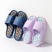 Summer Women Massage PVC Non-slip Unisex Home Slippers Comfortable Lightweight Indoor Outdoor Slides_vogvips.com