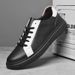 Men's Shoes Breathable Men's White Shoes Thin British Sports Shoes Casual Board Shoes_vogvips.com