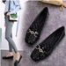 Women's Loafers For Spring Autumn 2026, New Patent Leather Fashion Flat Shoes With Square Toe And Soft Sole_vogvips.com