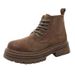 Vintage Martin Boots Men's Vintage Tooling Shoes Locomotive Boots_vogvips.com