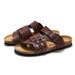 Ruizu 2025 New Spring/Summer Men's Cork Slippers Student Sandals Beach Trendy Loose Shoes_vogvips.com