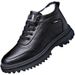 European Warm Series New High-top Warm Fashion Business Leather Durable Casual Winter Men's Cotton Shoes Plus_vogvips.com