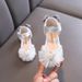 Princess Single Shoes For Girls Small Big Children Dance Sandal Performance Shoes_vogvips.com