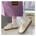 Solid Color Ladies Shoes Round Wide Toe Women's Vulcanize Shoes JK Stylish Canvas Sneakers Flat Tennis Female Sneaker_vogvips.com