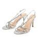 2025 New Sandals Round Rhinestone High Heel Stiletto Strap Sexy Silver French Open Toe Women's Shoes_vogvips.com