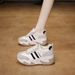 INS Korean Version New Dad For Women 2024 Autumn Student Sports Running Casual Thick Sole Height Increasing Shoes JC8821_vogvips.com