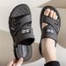 Men's Sandals Anti Slip Beach Shoes 2025 New Summer Versatile Anti Odor Dual Purpose Men's Fashion Waterproof Cool Slippers_vogvips.com