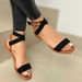 Summer New Large Size One-Strap Flat Casual Sandals For Women_vogvips.com