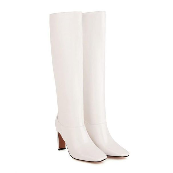 Yingmeier 2022 Winter Large Size Long Thick Over-the-Knee Fleece Lined High Heel Riding Boots T5141_vogvips.com