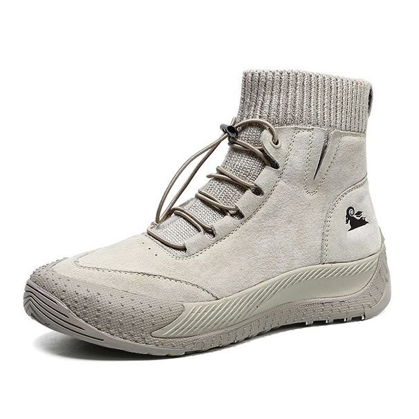 High-top Large-size Women's Shoes First-layer Leather Women's Martin Boots Short Boots Sports And Leisure Shoes Versatile Leather Boots_vogvips.com