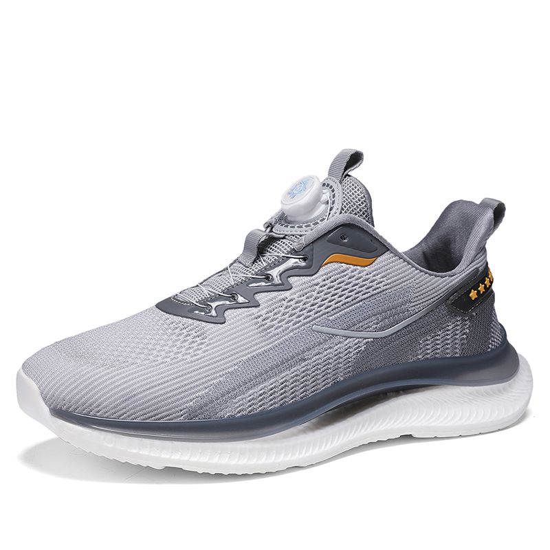 Four Season Sports Shoes Men's Outdoor Running Shoes Popcorn Flick Cushioned 7 Large Size 48 Size Rotary Buckle Men's Shoes_vogvips.com