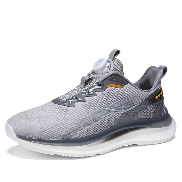 Four Season Sports Shoes Men's Outdoor Running Shoes Popcorn Flick Cushioned 7 Large Size 48 Size Rotary Buckle Men's Shoes_vogvips.com