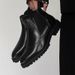 New Leather Spring Men's Shoes High-top Men's Heightening Tooling Martin Boots_vogvips.com