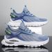 Men's Mesh Sports 2026 New Korean Version Breathable Casual Fly-knit Air Cushion Trendy Running Shoes_vogvips.com