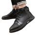 Large-Sized Trendy Martin Boots For Men, British Men's Boots, High-Top Men's Casual Leather Boots_vogvips.com