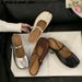 Women Tabi Ninja Slippers Brand Mules Soft Microfiber Comfy Flats Fashion Split Toe Slides Casual Loafer Shallow_vogvips.com