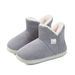 High Top Thickened Full Coverage Home Confinement Shoes, Slippers For Women In Winter, Heel Insulation, Plush Indoor_vogvips.com